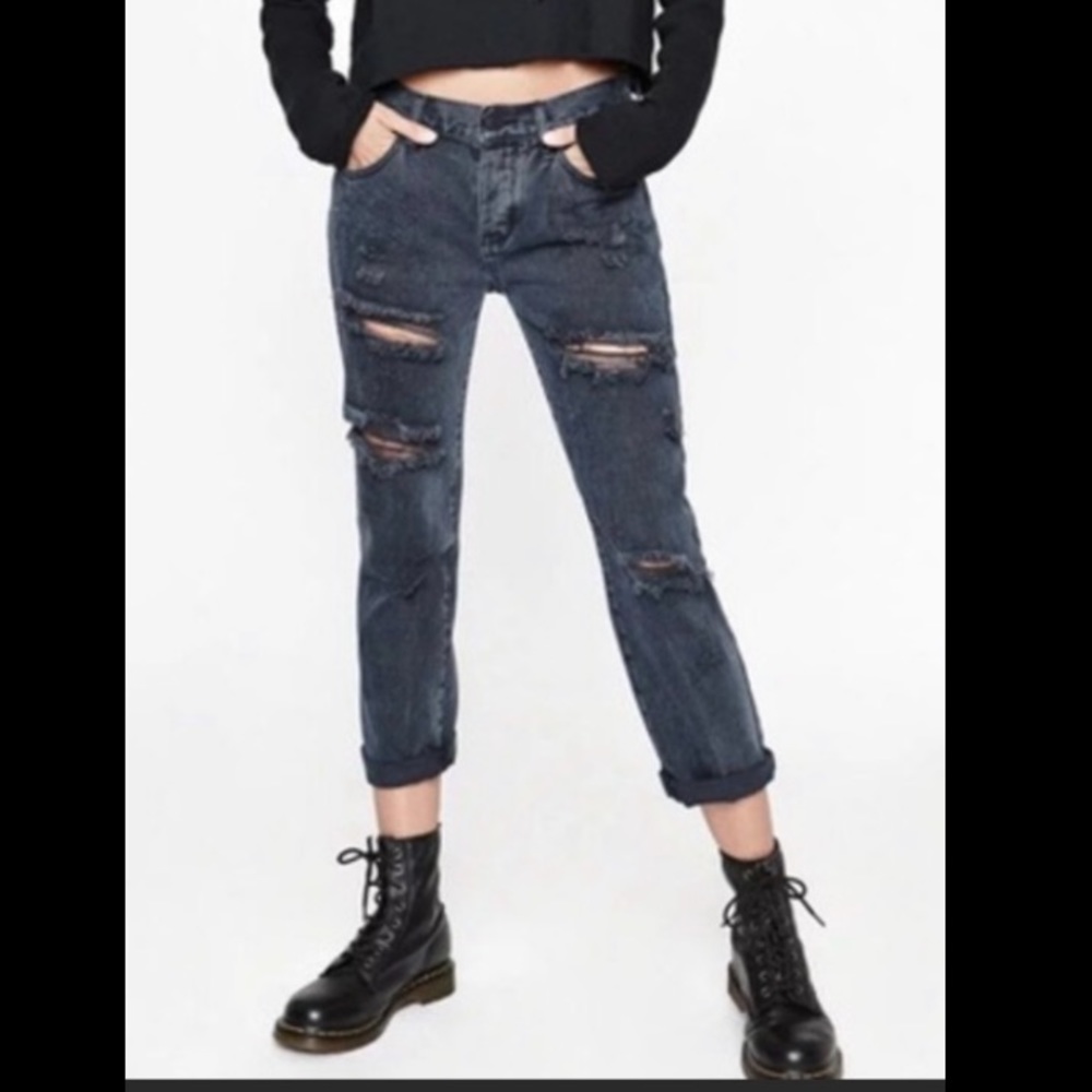 Idol black- Boyfriend- PacSun Jeans